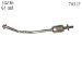 Eastern 30236 Catalytic Converter (Non-CARB Compliant) (30236, EAST30236)