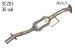 Eastern 30283 Catalytic Converter (Non-CARB Compliant) (EAST30283, 30283)