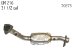 Eastern 50216 Catalytic Converter (Non-CARB Compliant) (50216, EAST50216)