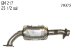 Eastern 50217 Catalytic Converter (Non-CARB Compliant) (50217, EAST50217)