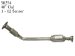 Eastern 50254 Catalytic Converter (Non-CARB Compliant) (50254, EAST50254)