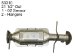 EASTERN CATALYTIC CONVERTER-DIRECT FIT 50310 (50310, EAST50310)