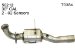 Eastern 50212 Catalytic Converter (Non-CARB Compliant) (50212, EAST50212)