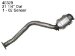 Eastern Manufacturing Inc 40329 Direct Fit Catalytic Converter (Non-CARB Compliant) (40329, EAST40329)