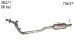 Eastern 30277 Catalytic Converter (Non-CARB Compliant) (30277, EAST30277)