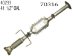 Eastern 40233 Catalytic Converter (Non-CARB Compliant) (40233, EAST40233)