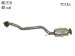 Eastern 40208 Catalytic Converter (Non-CARB Compliant) (40208, EAST40208)