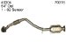 Eastern Manufacturing Inc 40304 Catalytic Converter (Non-CARB Compliant) (40304, EAST40304)