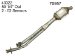 Eastern Manufacturing Inc 40322 Direct Fit Catalytic Converter (Non-CARB Compliant) (EAST40322, 40322)