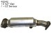 Eastern Manufacturing Inc 40340 Direct Fit Catalytic Converter (Non-CARB Compliant) (40340, EAST40340)