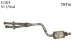 Eastern 40104 Catalytic Converter (Non-CARB Compliant) (40104, EAST40104)