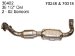 Eastern Manufacturing Inc 30402 Direct Fit Catalytic Converter (Non-CARB Compliant) (EAST30402, 30402)