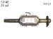 Eastern 50148 Catalytic Converter (Non-CARB Compliant) (50148, EAST50148)