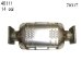 Eastern 40111 Catalytic Converter (Non-CARB Compliant) (40111, EAST40111)