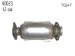 Eastern 40023 Catalytic Converter (Non-CARB Compliant) (40023, EAST40023)