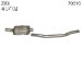 Eastern 20006 Catalytic Converter (Non-CARB Compliant) (20006, EAST20006)
