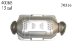 Eastern 40068 Catalytic Converter (Non-CARB Compliant) (40068, EAST40068)