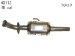 Eastern 40112 Catalytic Converter (Non-CARB Compliant) (40112, EAST40112)
