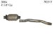 Eastern 20004 Catalytic Converter (Non-CARB Compliant) (20004, EAST20004)
