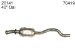 Eastern 20141 Catalytic Converter (Non-CARB Compliant) (20141, EAST20141)