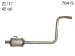 Eastern 20117 Catalytic Converter (Non-CARB Compliant) (20117, EAST20117)