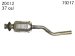 Eastern 20012 Catalytic Converter (Non-CARB Compliant) (20012, EAST20012)