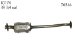 Eastern 40174 Catalytic Converter (Non-CARB Compliant) (40174, EAST40174)