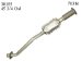 Eastern 30185 Catalytic Converter (Non-CARB Compliant) (30185, EAST30185)