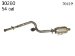 Eastern 30260 Catalytic Converter (Non-CARB Compliant) (30260, EAST30260)