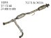 Eastern 30255 Catalytic Converter (Non-CARB Compliant) (30255, EAST30255)