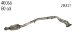 Eastern 40066 Catalytic Converter (Non-CARB Compliant) (40066, EAST40066)