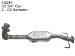 Eastern Manufacturing Inc 40344 Direct Fit Catalytic Converter (Non-CARB Compliant) (40344, EAST40344)