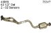 Eastern 40065 Catalytic Converter (Non-CARB Compliant) (40065, EAST40065)