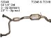 Eastern Manufacturing Inc 50340 Direct Fit Catalytic Converter (Non-CARB Compliant) (50340, EAST50340)