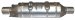 Eastern Manufacturing Inc 30802 Direct Fit Catalytic Converter (Non-CARB Compliant) (30802, EAST30802)