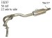 Eastern 30237 Catalytic Converter (Non-CARB Compliant) (30237, EAST30237)