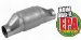 54900 Series Offset-Offset Spun Ceramic OEM Style Catalytic Converter Round 2.25 in. In/Out 5 in. Body/10.5 in. Overall Length 4 in. Wide Offset/Offset (54905, M6654905)