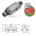 MagnaFlow 54053 Universal Catalytic Converter Round Single Midbed - 1.75in. Inlet / Outlet, Center / Center (54053, M6654053)