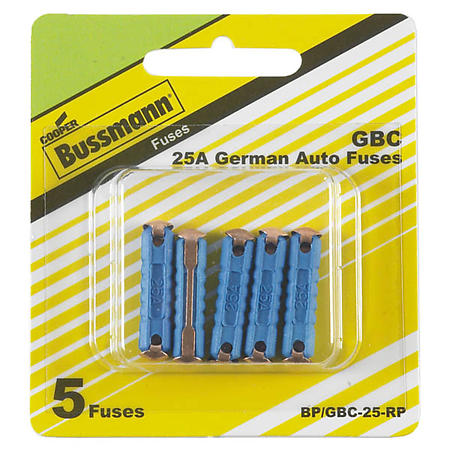 Bussmann Fuse Pack - BP/GBC-25-RP (BPGBC-25-RP, BP-GBC-25-RP)