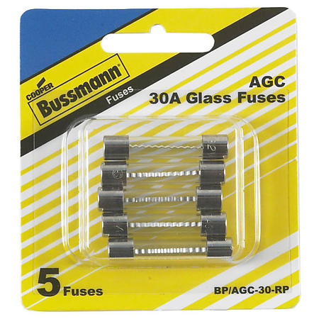 Bussmann Fuse Pack - BP/AGC-30-RP (BP-AGC-30-RP, BPAGC-30-RP)
