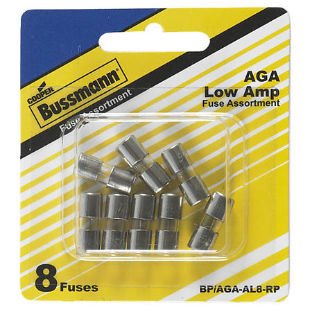 Bussmann Fuse Assortment - BP/AGA-AL8-RP (BPAGA-AL8-RP, BP-AGA-AL8-RP)