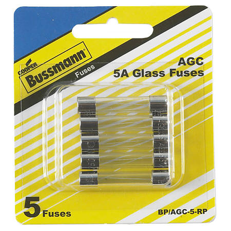Bussmann Fuse Pack - BP/AGC-5-RP (BPAGC-5-RP, BP-AGC-5-RP)