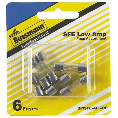Bussmann Fuse Assortment - BP/SFE-AL6-RP (BPSFE-AL6-RP, BP-SFE-AL6-RP)