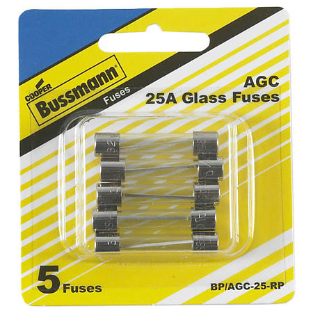Bussmann Fuse Pack - BP/AGC-25-RP (BPAGC-25-RP, BP-AGC-25-RP)