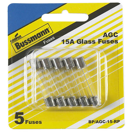 Bussmann Fuse Pack - BP/AGC-15-RP (BPAGC-15-RP, BP-AGC-15-RP)
