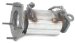 Walker Exhaust 16213 Ultra Import Manifold Converter - Non-CARB Compliant (WK16213, 16213)