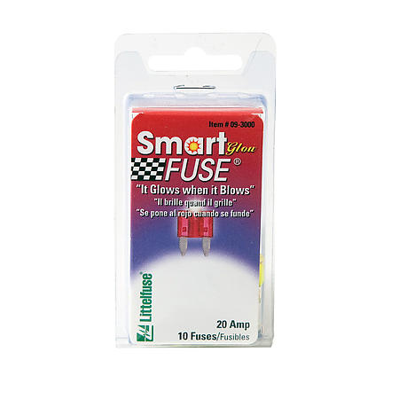 Littelfuse Fuse - Small (MINI) Blade 20A (10-Pack) - 09-3000 (09-3000)