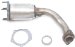 Walker Exhaust 16053 Ultra Import Manifold Converter - Non-CARB Compliant (16053, WK16053)