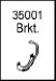 Walker Exhaust 35001 Hardware-Bracket (WK35001, 35001)