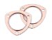 Copper Seal Collector And Header Muffler Gaskets Triangle (7176C, G127176C)